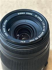 SIGMA OPTICS DC 18-250MM 1:3.5-6.3 MACRO HSM LENSE